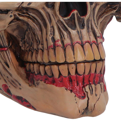 Nemesis Now Zombie Skull figurine, The Walker of Death, 15.5cm, detailed undead skull sculpture with eerie design.