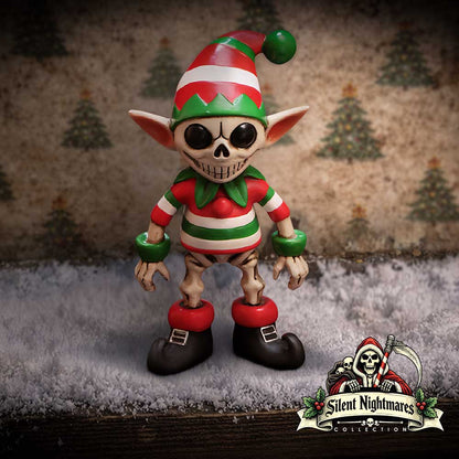 Nemesis Now Silent Nightmares Jingles figurine, 10.5cm tall, detailed horror-themed collectible sculpture with eerie design.