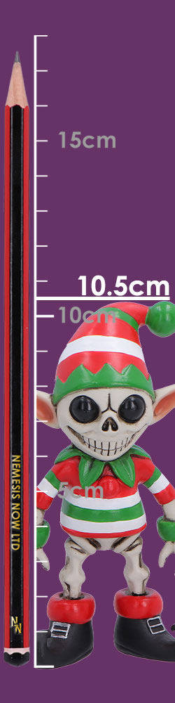 Nemesis Now Silent Nightmares Jingles figurine, 10.5cm, detailed horror-themed collectible sculpture with dark design elements.