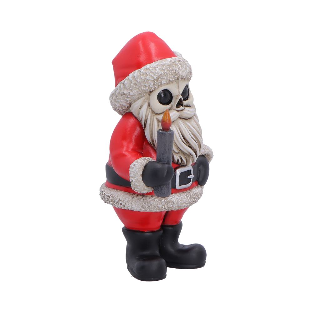 Nemesis Now Silent Nightmares Noel figurine, 10.5cm ceramic sculpture featuring a detailed, haunting festive design.