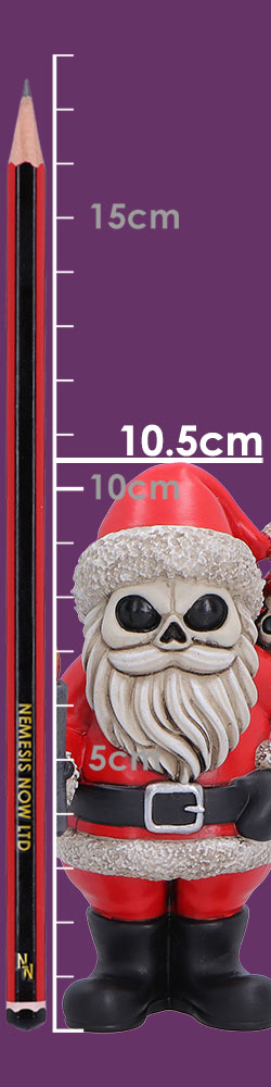 Nemesis Now Silent Nightmares Noel 10.5cm figurine featuring intricate details and dark, mystical design.