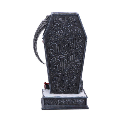 Nemesis Now Silent Nightmares Merry Cryptmas figurine, 17.5cm, featuring spooky holiday-themed design with detailed craftsmanship.