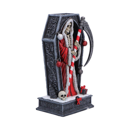 Nemesis Now Silent Nightmares Merry Cryptmas 17.5cm figurine featuring a spooky holiday-themed ghostly character.