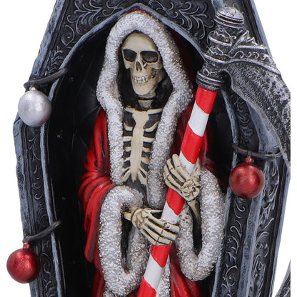 Nemesis Now Silent Nightmares Merry Cryptmas 17.5cm figurine featuring spooky holiday-themed design and detailed craftsmanship.