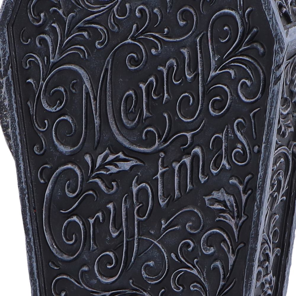 Nemesis Now Silent Nightmares Merry Cryptmas 17.5cm figurine featuring spooky Halloween-themed characters and festive details.