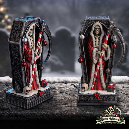 Nemesis Now Silent Nightmares Merry Cryptmas figurine, 17.5cm, detailed spooky holiday-themed decorative sculpture.