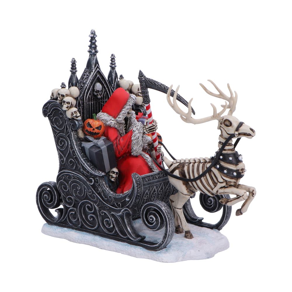 Nemesis Now Silent Nightmares Slay Bells 16cm figurine featuring dark, detailed Nightmare-themed design in a collectible sculpture.