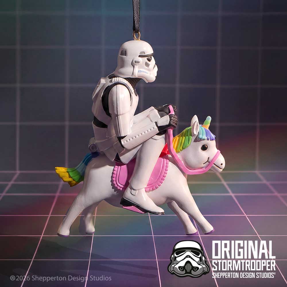 Stormtrooper Giddy Up Hanging Ornament 10.4cm