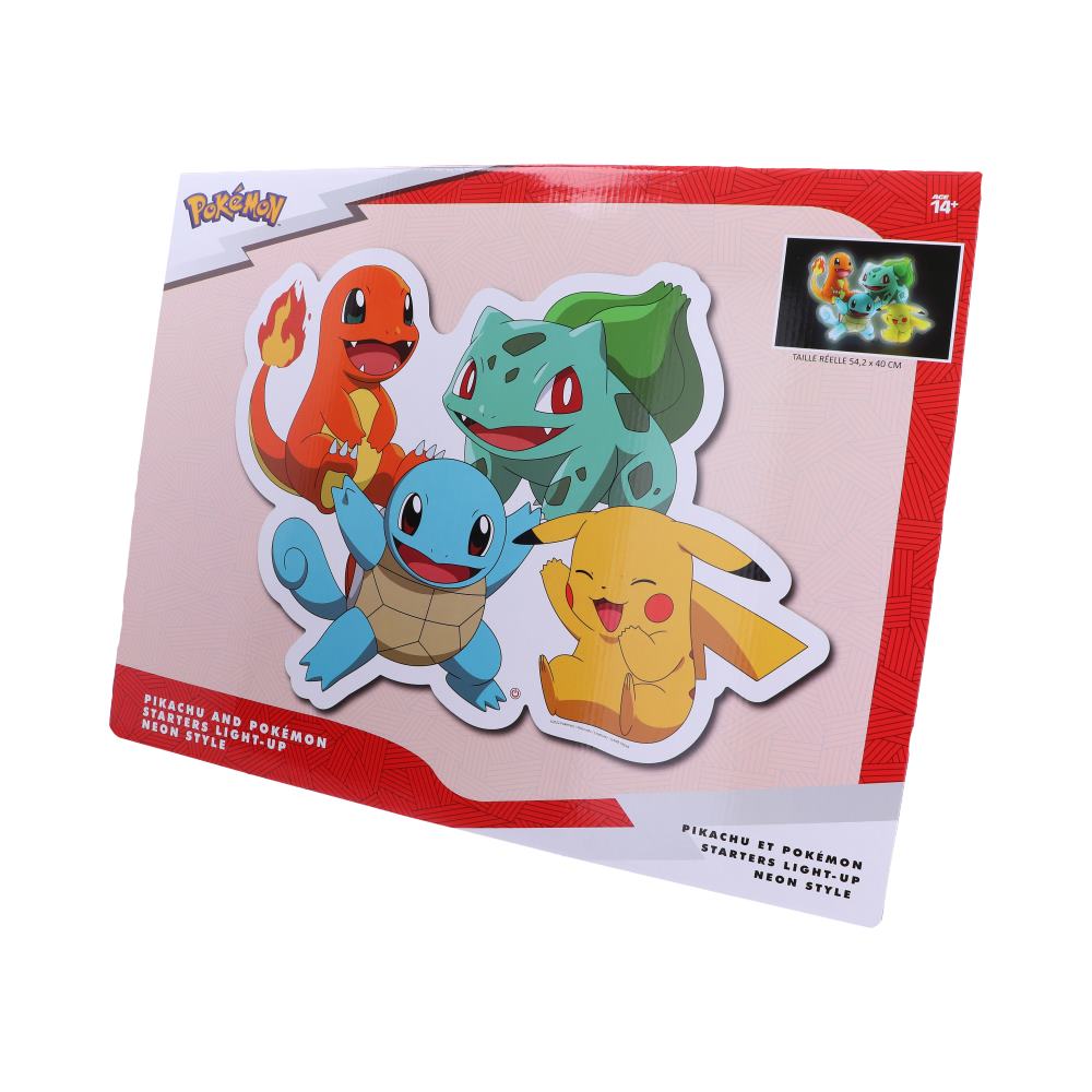 Pokémon Group Wall Lamp 54x40cm