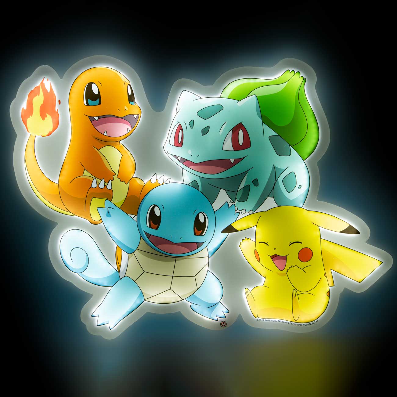 Pokémon Group Wall Lamp 54x40cm