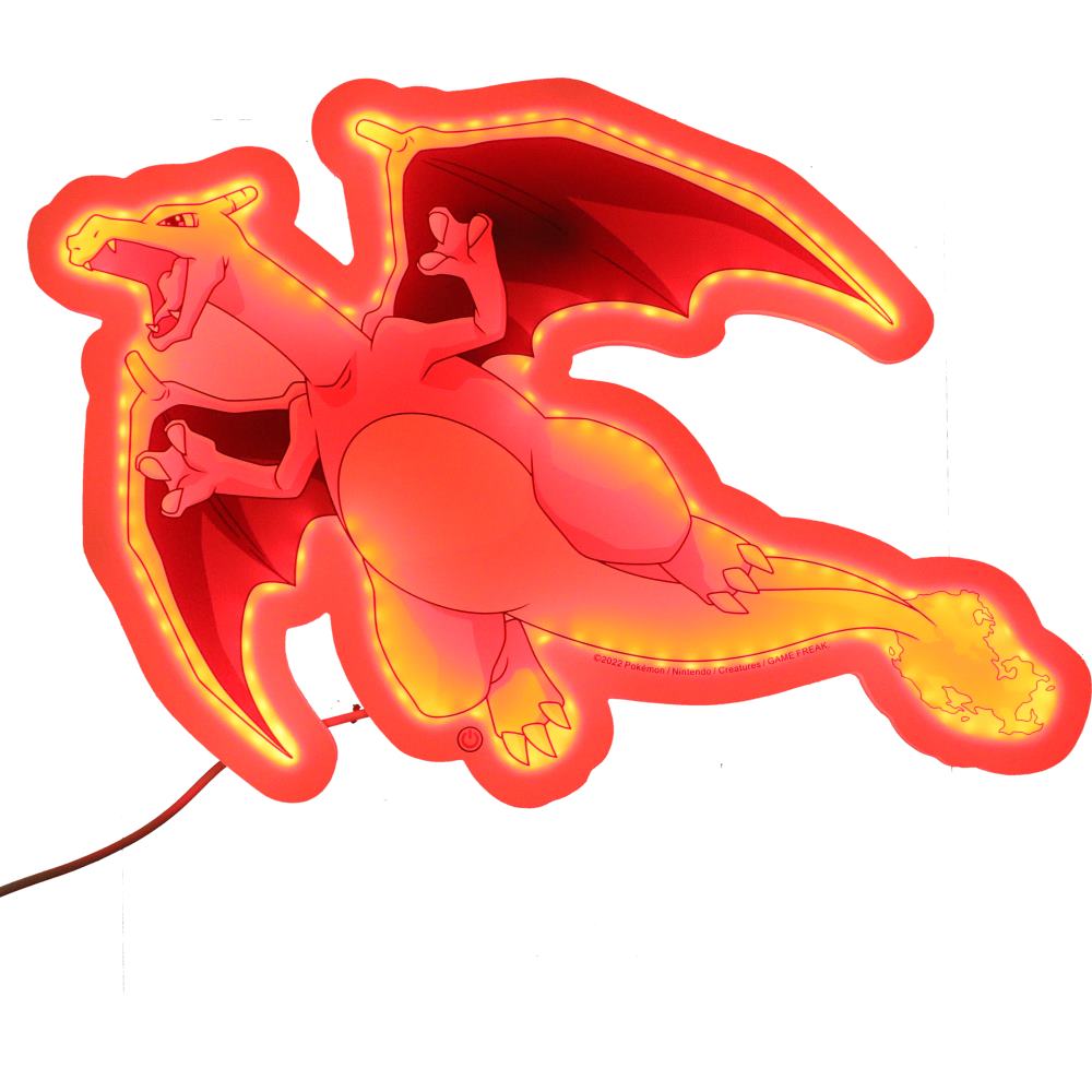 Pokémon Charizard Wall Lamp 37x26cm