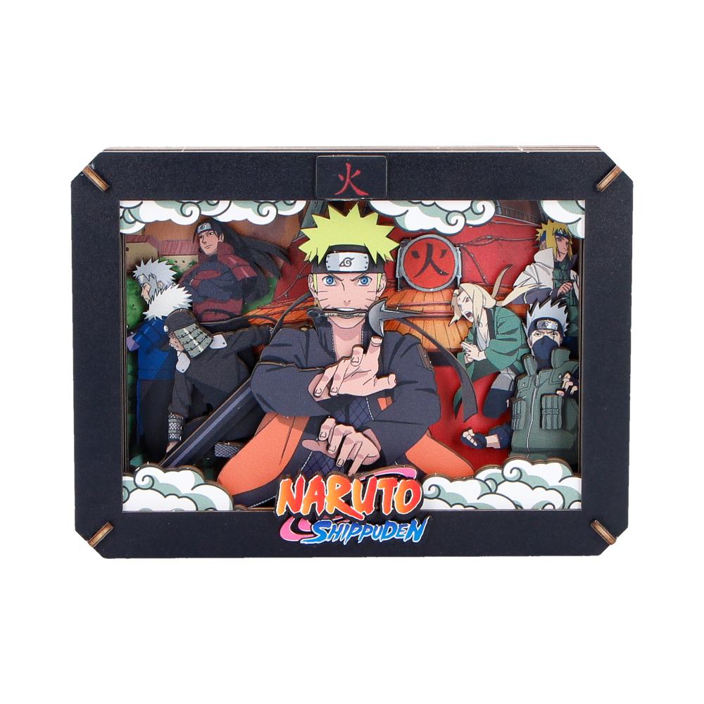 Nemesis Now Naruto Hokage wooden figurine, medium size 14.3cm, detailed handcrafted sculpture from the Naruto anime series.