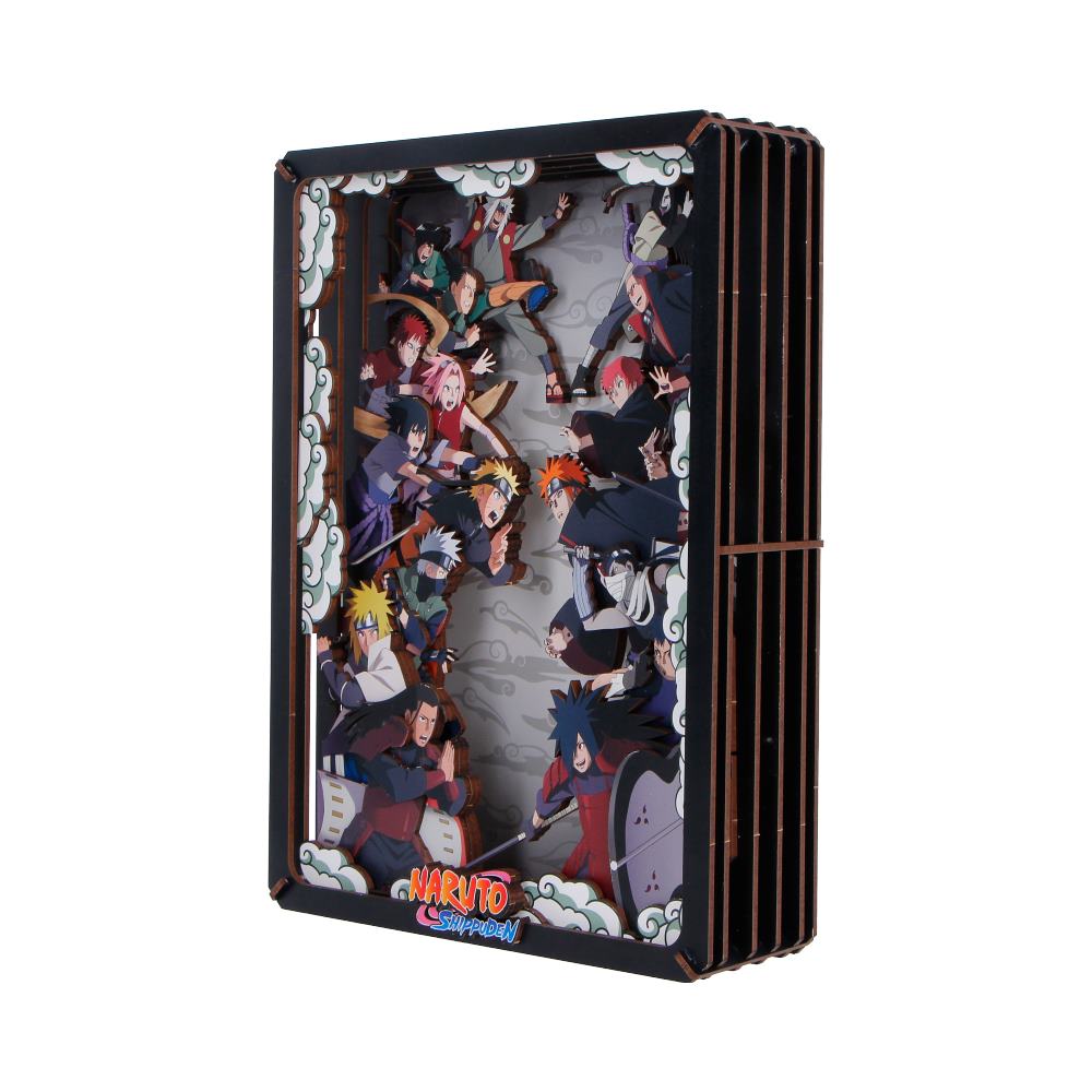 Naruto Combat Wooden Theatre (Large) 26.3cm