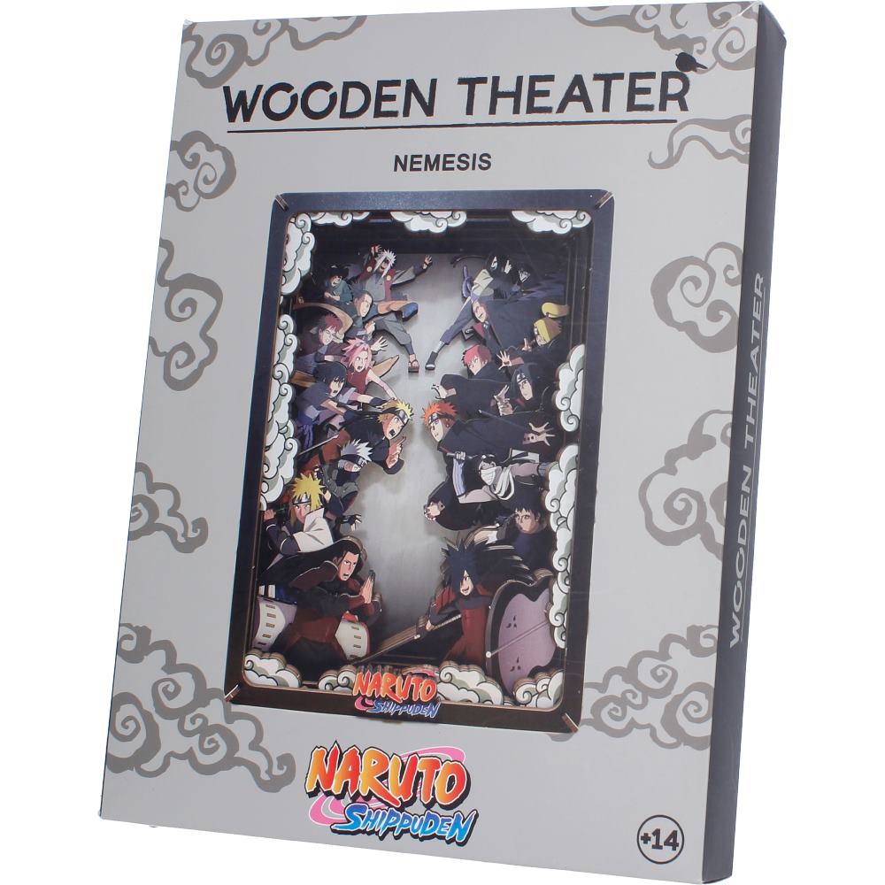 Naruto Combat Wooden Theatre (Large) 26.3cm