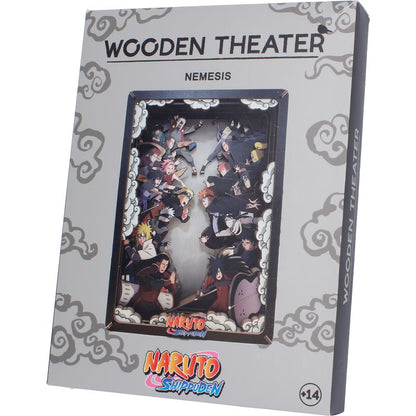 Naruto Combat Wooden Theatre (Large) 26.3cm