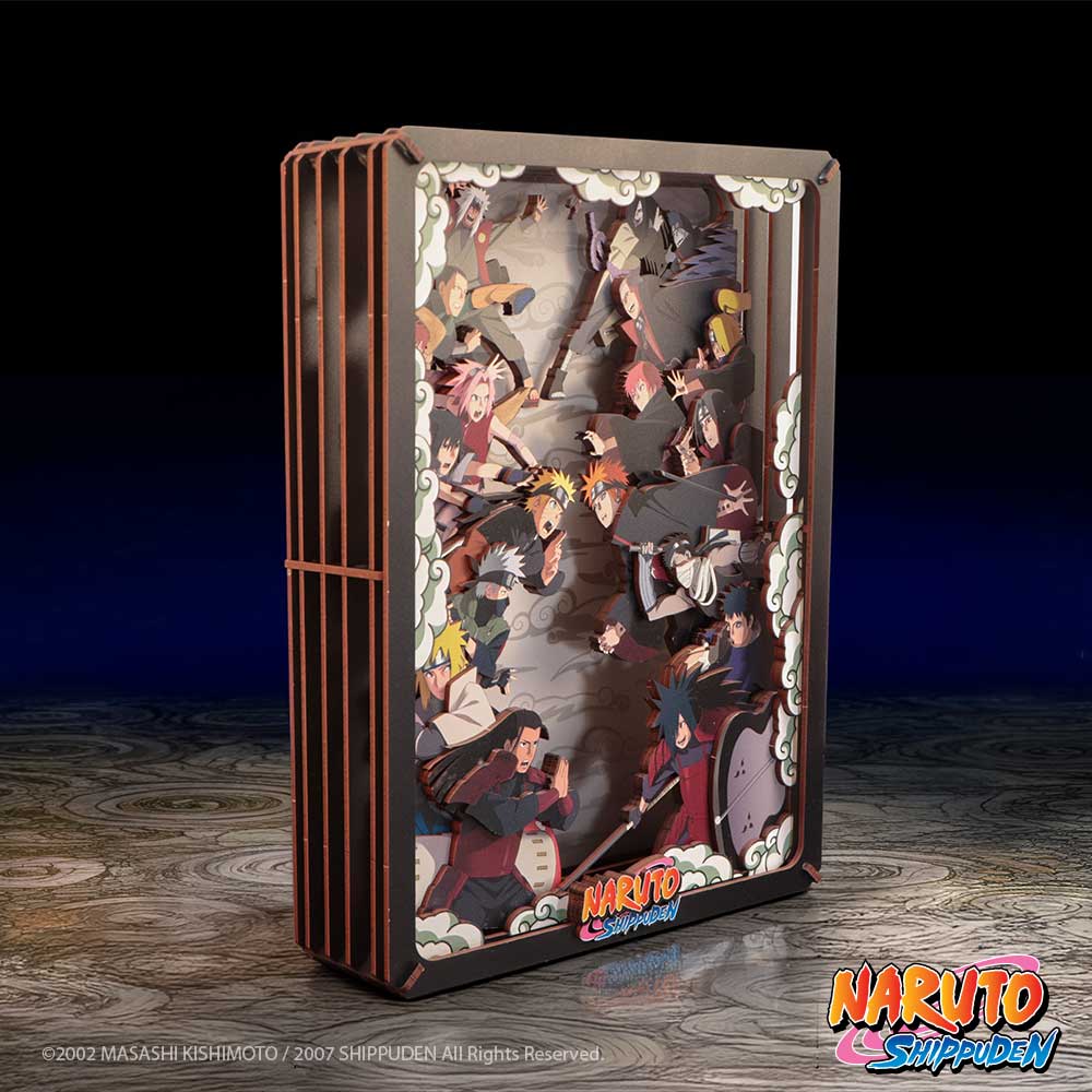 Naruto Combat Wooden Theatre (Large) 26.3cm