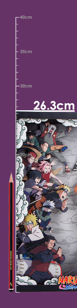 Naruto Combat Wooden Theatre (Large) 26.3cm
