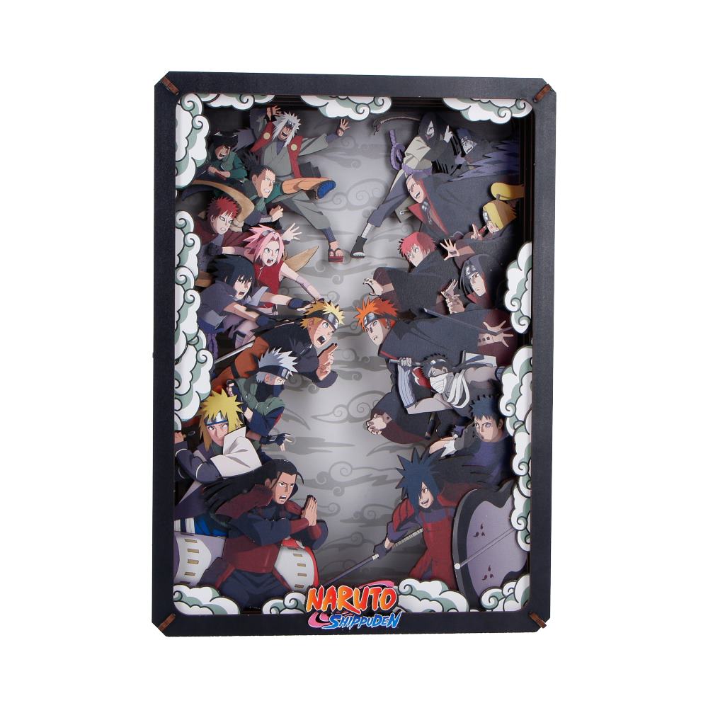 Naruto Combat Wooden Theatre (Large) 26.3cm