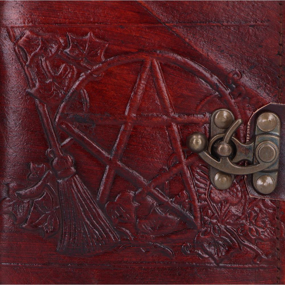 Pentagram Leather Emboss Journal+Lock(SIW)