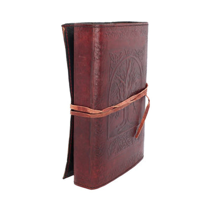 Tree Of Life Leather Embossed Journal 18 x 25cm