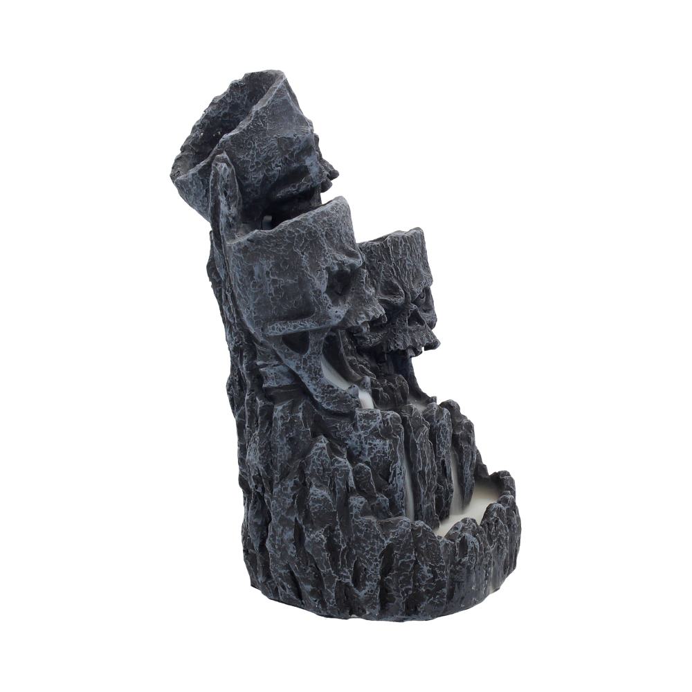 Skull Backflow Incense Tower 17.5cm
