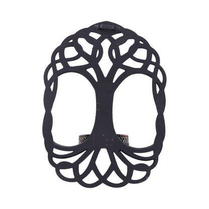 Celtic Tree Of Life Wall Hanging Candle Holder 26cm