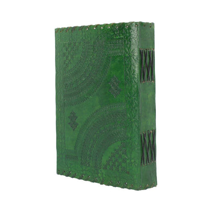 Greenman Leather Journal & Lock 25 x 18cm