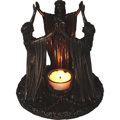 Wicca Ceremony Tea Light Holder 17cm