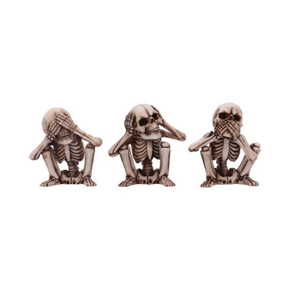 Three Wise Skellingtons 9.5cm