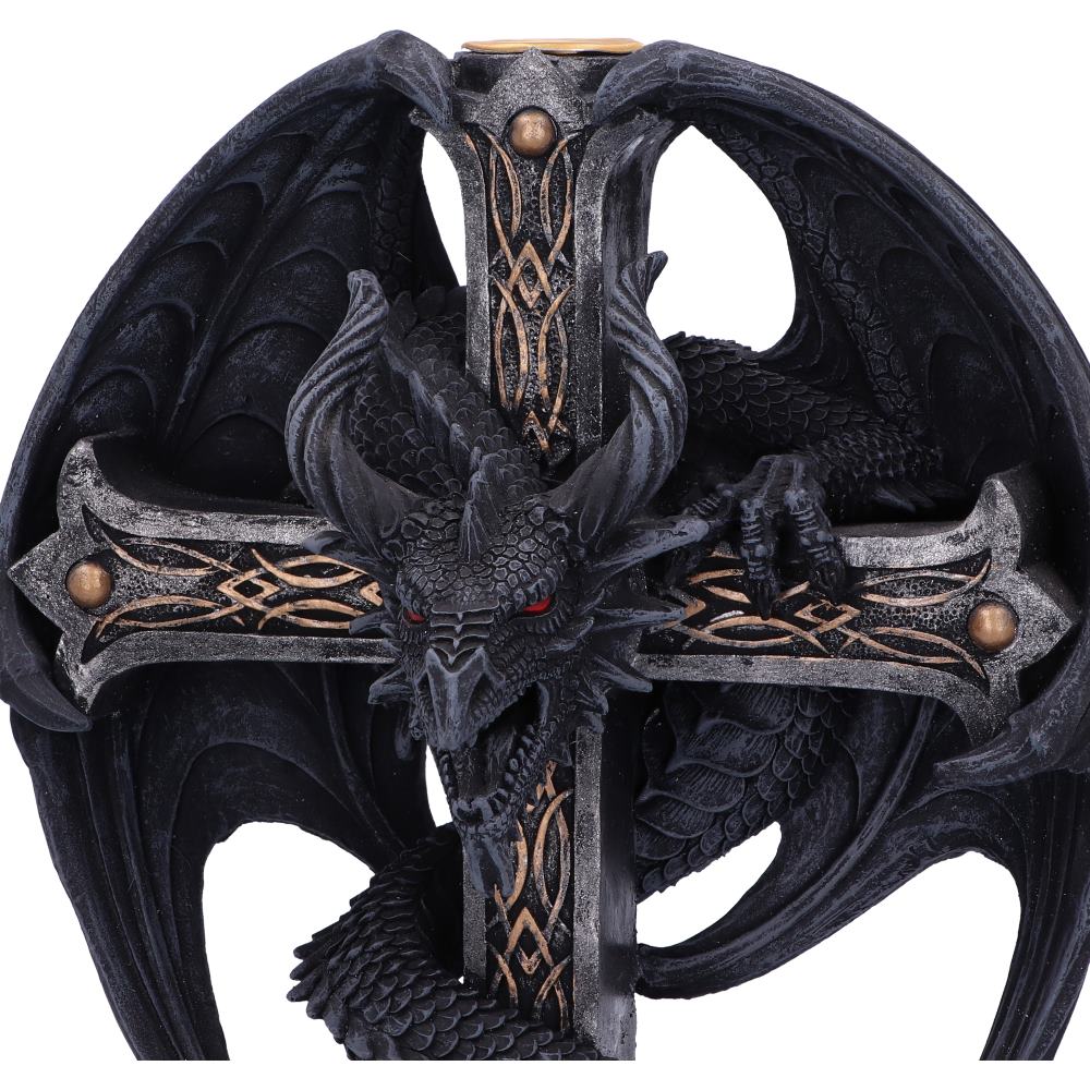 Dark Ember Candle Holder 24.5cm