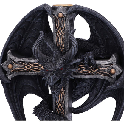 Dark Ember Candle Holder 24.5cm