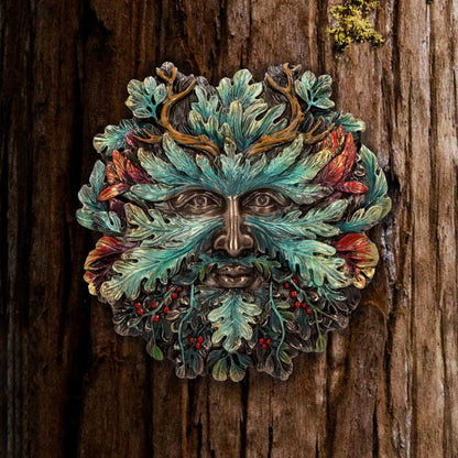 Winter Solstice Wall Mounted Tree Spirit 13cm