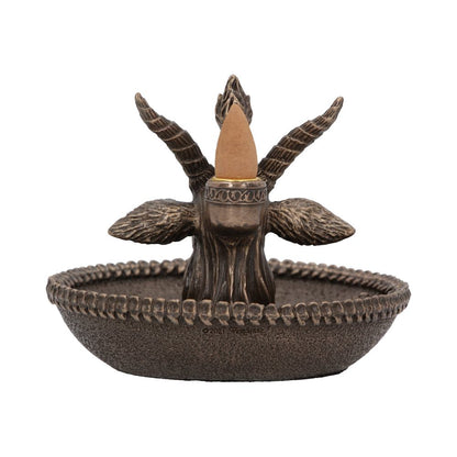 Baphomet's Wealth Backflow Incense Burner 13cm