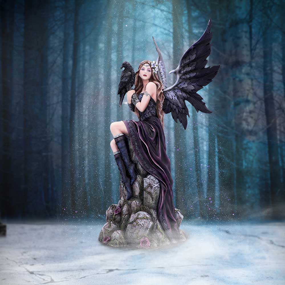 Ravina Raven Fairy Figurine 38cm