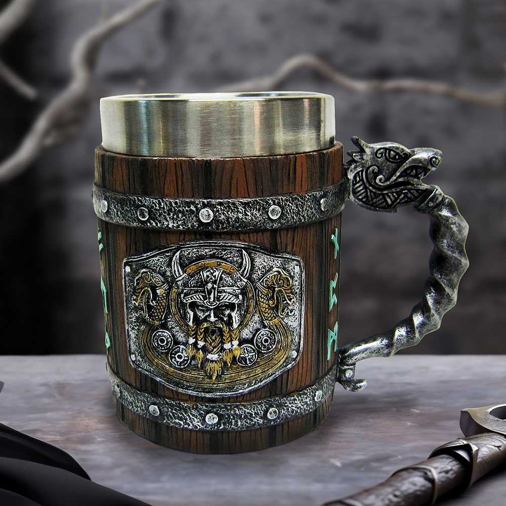 Medieval Norseman Tankard 16cm