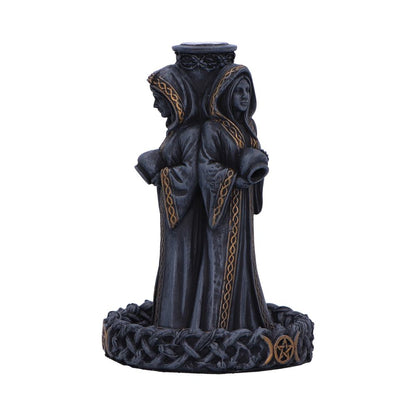 Triple Moon Goddess Backflow Incense Burner 15.5cm