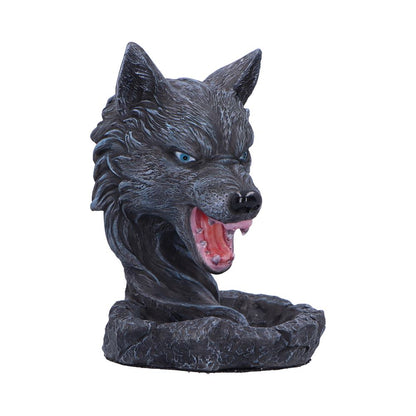 Dark Wolf Backflow Incense Burner 11.5cm