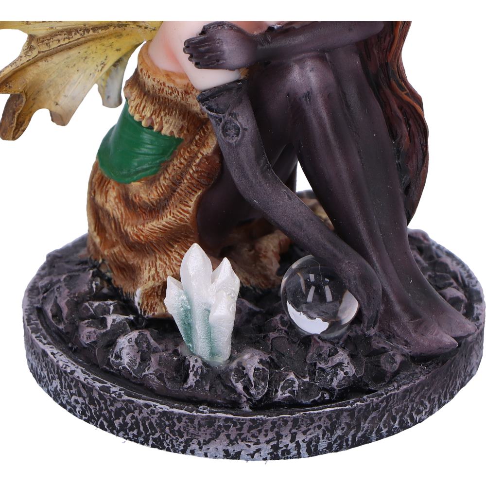 Crystal Fairy Amber 8.2cm