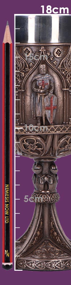 Knights Templar Goblet 18cm