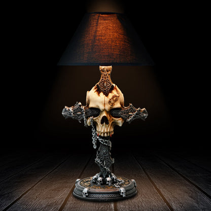 Cranium Crucis Lamp 37cm