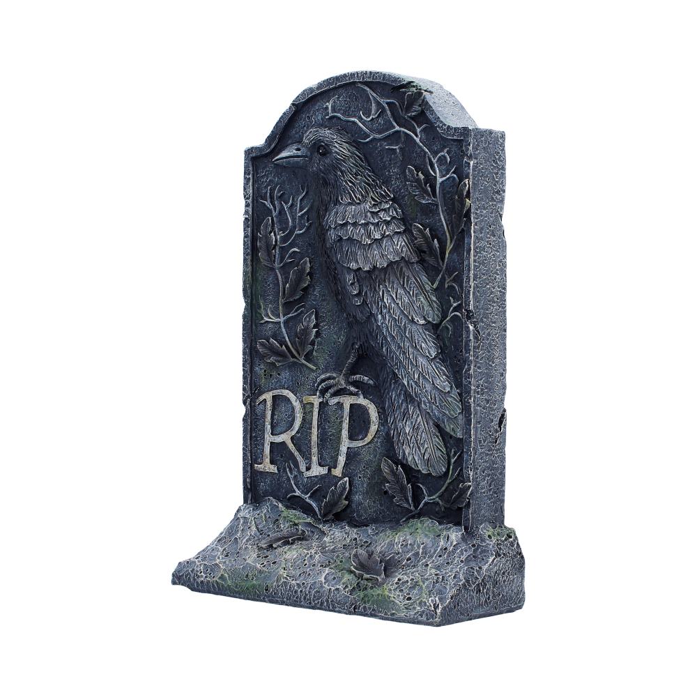 Nemesis Now Last Perch figurine, detailed bird sculpture measuring 25.3cm, featuring intricate feather and perch design.
