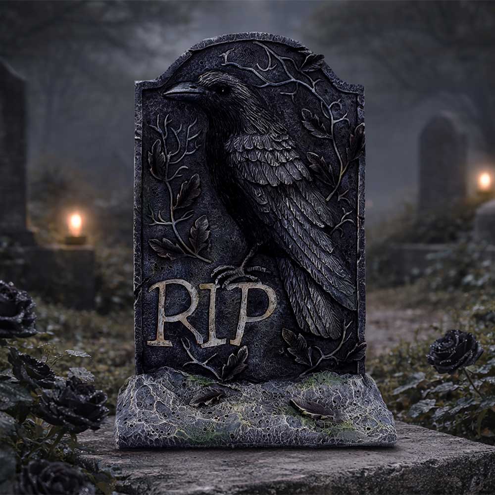 Nemesis Now Last Perch figurine, 25.3cm tall, detailed fantasy bird sculpture with intricate design and vibrant colors.