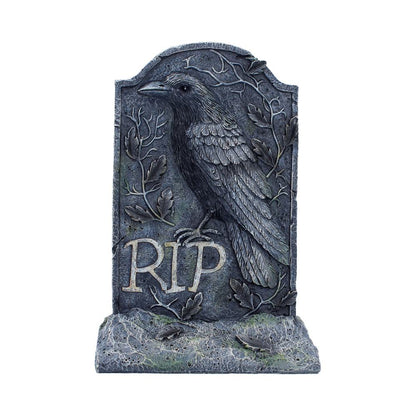 Nemesis Now Last Perch figurine, 25.3cm tall, detailed bird sculpture with realistic feathers and intricate design.