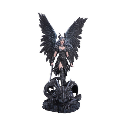 Nemesis Now Blackwing Sovereign 58.5cm figurine featuring intricate dragon design with dark, detailed scales and majestic wings.