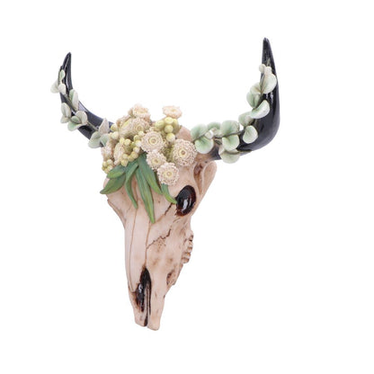 Nemesis Now floral crown figurine with a 27.5cm floral crown, detailed ceramic figurine with vibrant floral accents.
