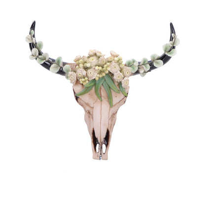 Nemesis Now floral crown figurine with a 27.5cm decorative floral crown, showcasing intricate design and detailed craftsmanship.