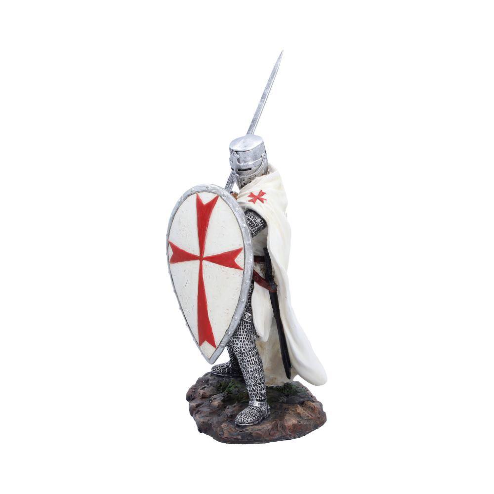 Nemesis Now Knight Templar figurine, 18.5cm, detailed medieval knight sculpture with armor and sword, collectible fantasy figurine.