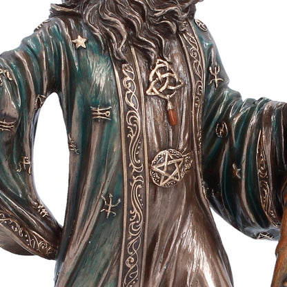 Nemesis Now The Sorcerer 20cm figurine with intricate magical details and dark, mystical design.