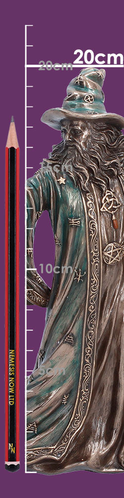 Detailed image of Nemesis Now The Sorcerer 20cm figurine showcasing intricate design and craftsmanship.