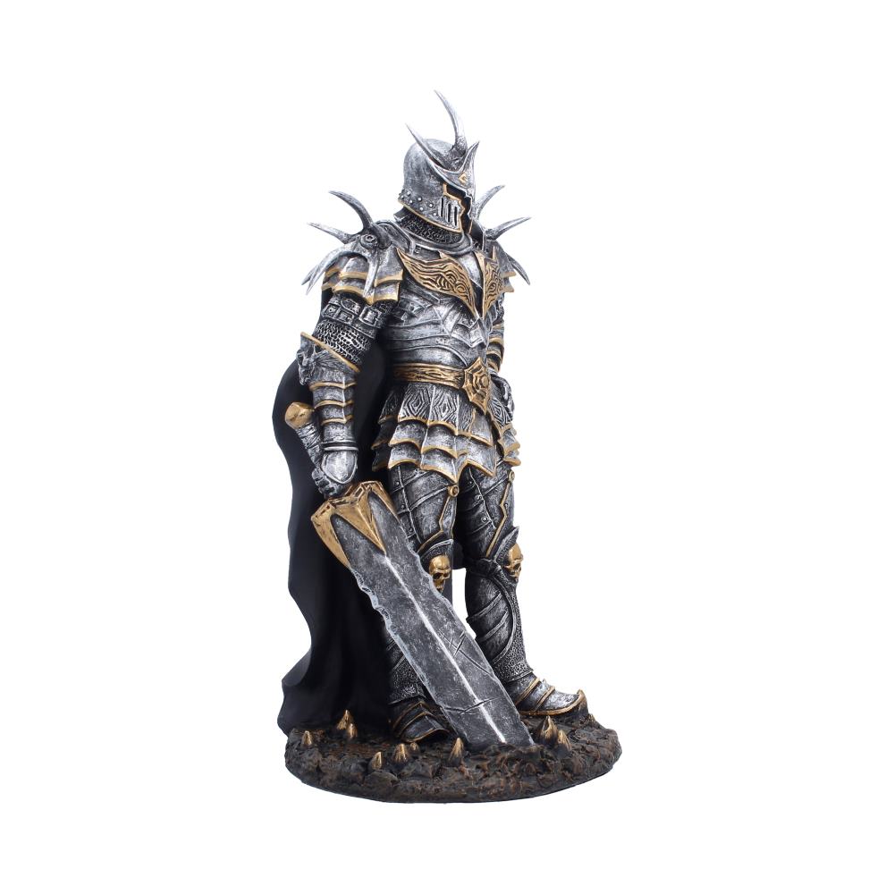 Nemesis Now Underworld Warrior figurine, 25.3cm tall, detailed fantasy warrior sculpture with armor and weapon, collectible decorative figure.